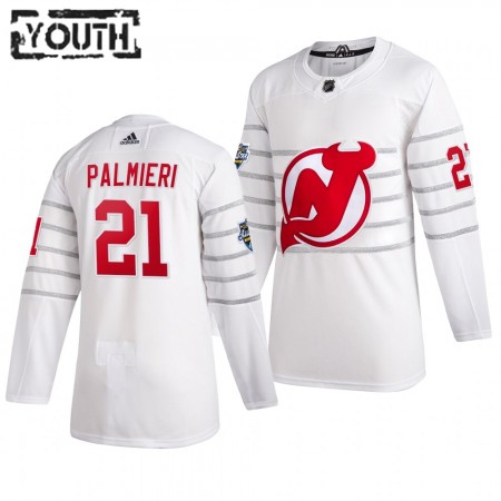 New Jersey Devils Kyle Palmieri 21 Wit Adidas 2020 NHL All-Star Authentic Shirt - Kinderen